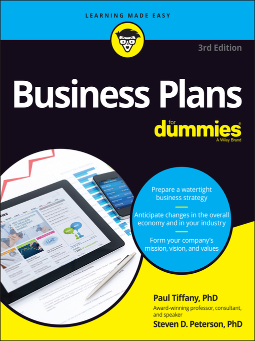 Title details for Business Plans For Dummies by Paul Tiffany - Available